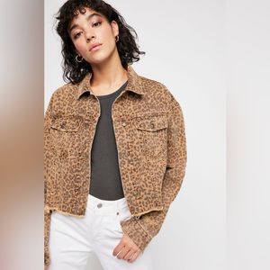 NWOT Free People Cropped Jacket